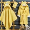 Serviette et peignoir pour bébé 3 1 1