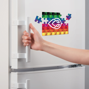 Magnet Puzzel Kleuren koelkast