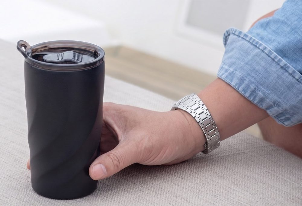 Çevre Dostu İçi Seramik Dışı Çelik Termos Bardak 400 mL - CABRIA ECO CERAMICA 21 CALIX CERAMICA ECO19 1