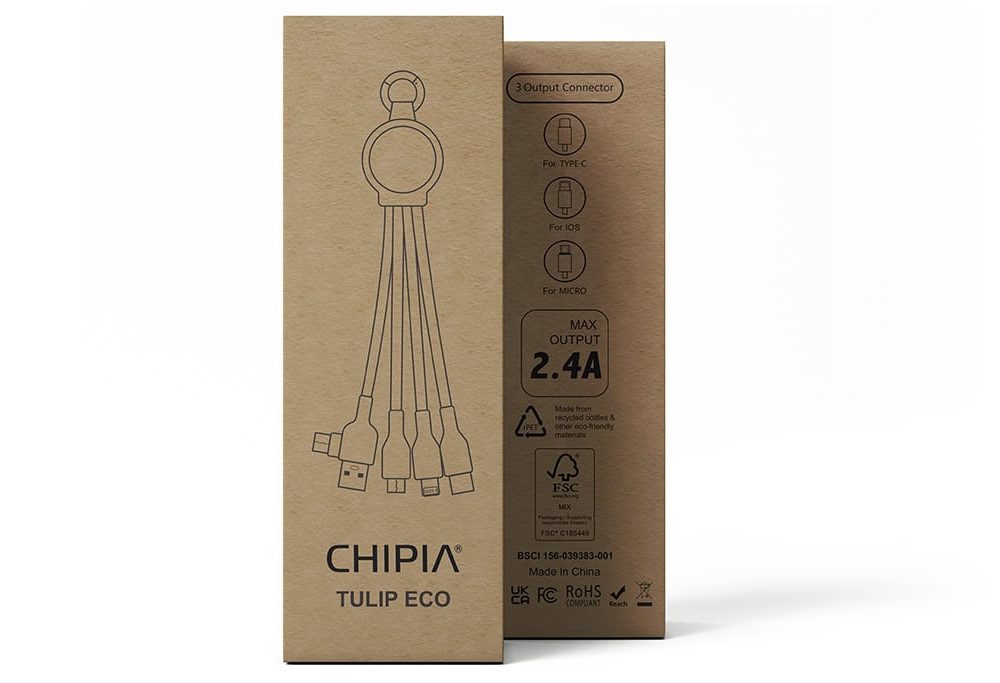 Çevre Dostu Bambu Çoklu Şarj Kablosu 11 TULIP ECO BOX 109